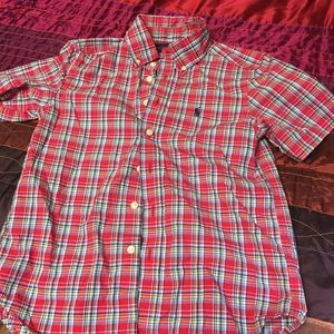 Boys size 8 Ralph Lauren cotton shirt